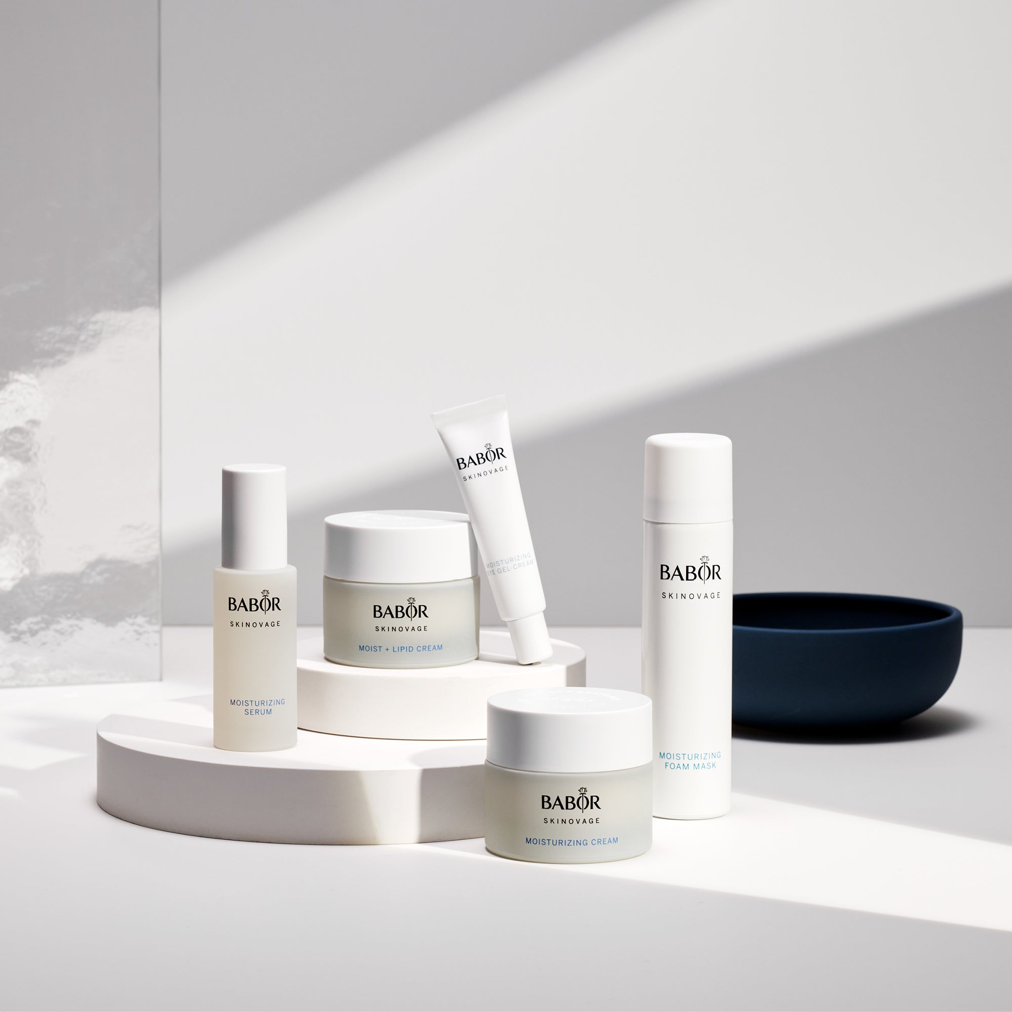 Babor Skinovage product collection with Moisturizing Cream – advanced hydration for dry to normal skin types