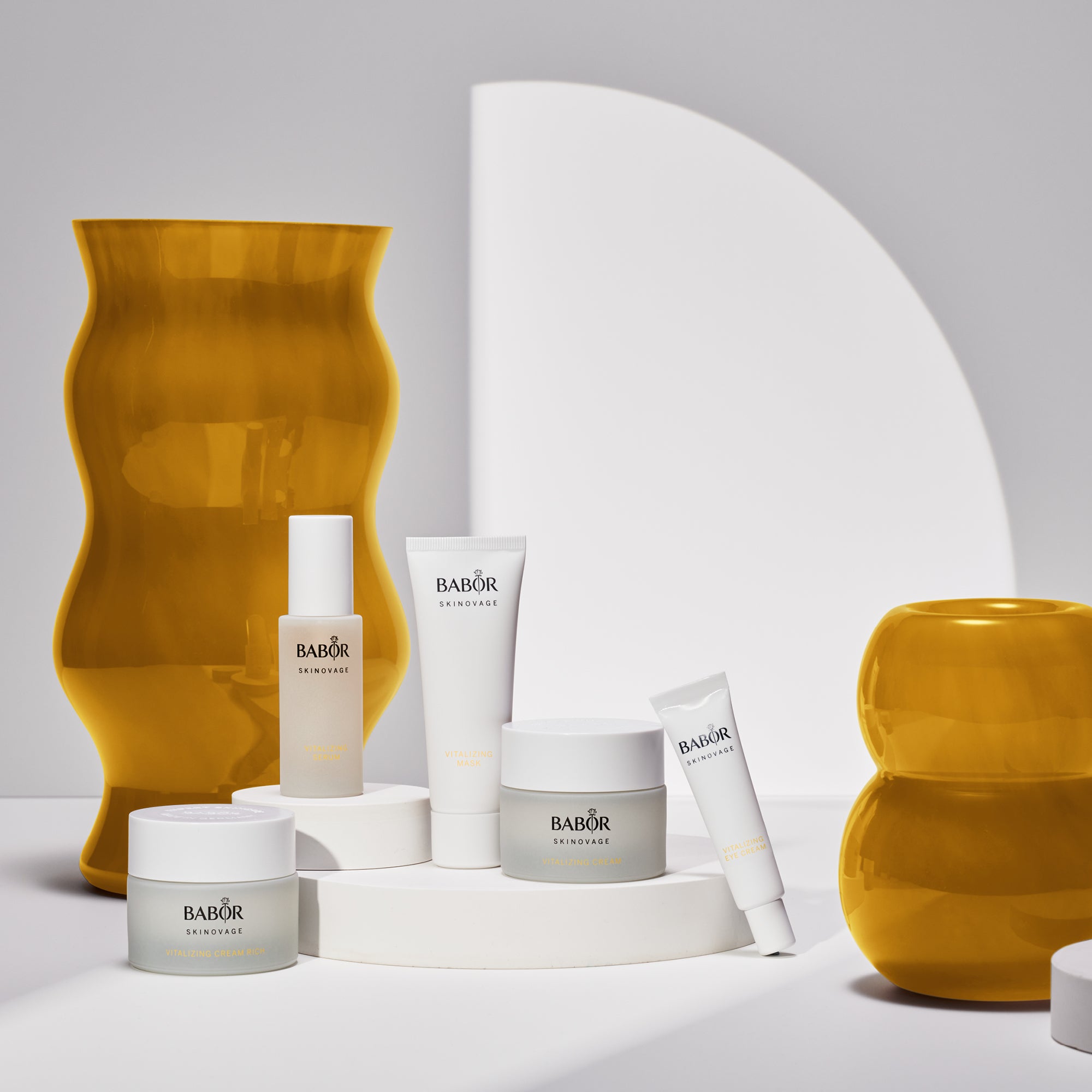 Babor Skinovage collection featuring Lifting Eye Cream – targeted anti-aging eye care as part of a luxury skincare routine
