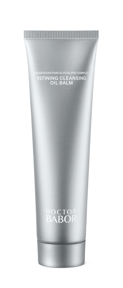 Rich texture of Babor Refining Cleansing Oil Balm – melts into skin to deeply cleanse, dissolve impurities, and leave a soft, smooth finish